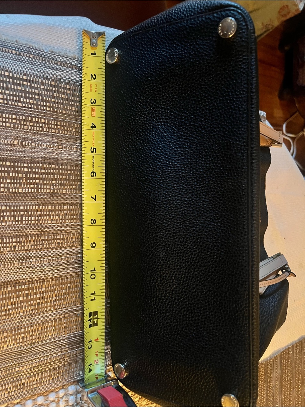 Michael Kors Black and Tan Shoulder Bag - Picture 11 of 12